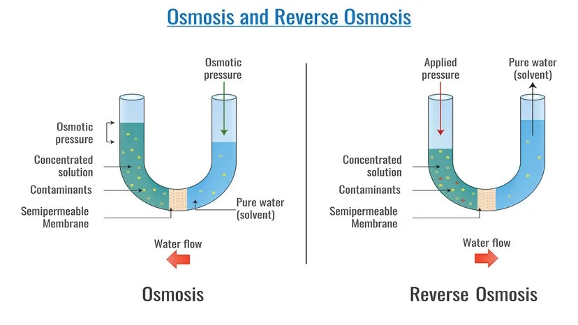 What is the principle of Reverse Osmosis technology?