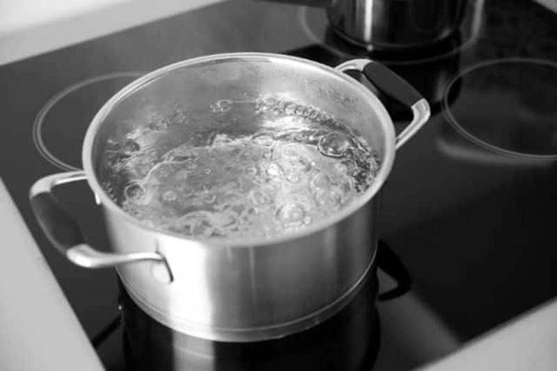 Boil filtered water before drinking