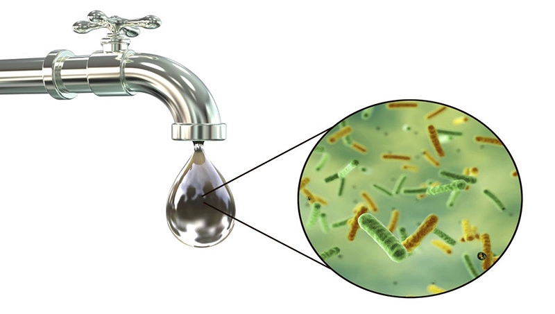Contaminated tap water