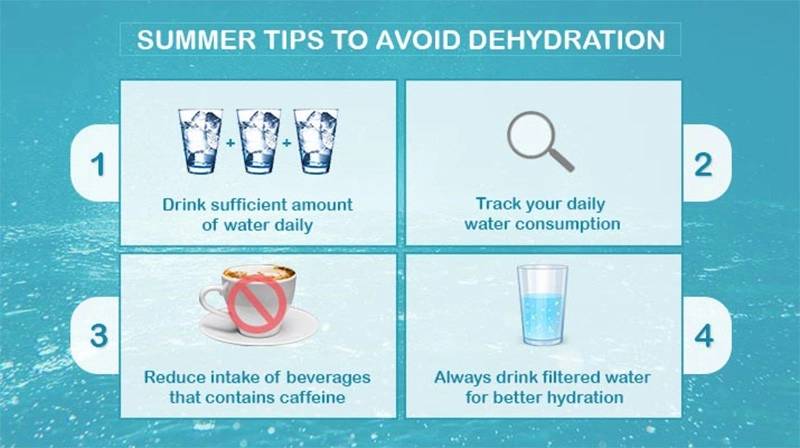 Issues of dehydration in the summer