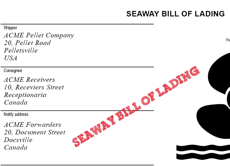 sea way bill