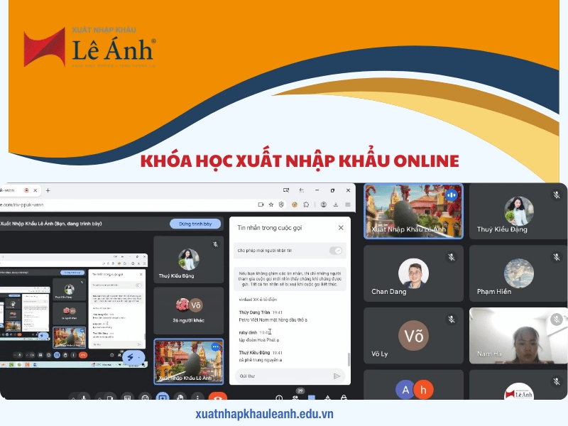 Học Xuất Nhập Khẩu Online