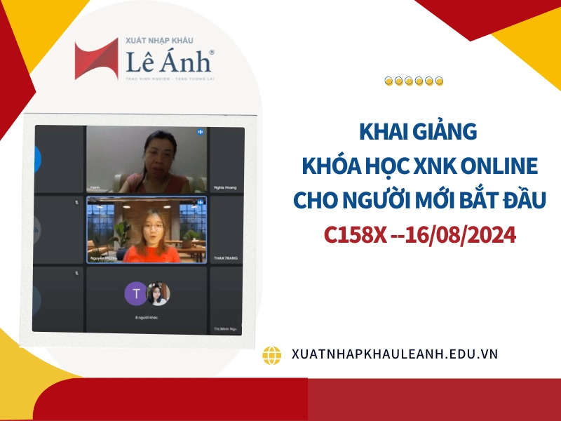 khóa học xuất nhập khẩu online c158x