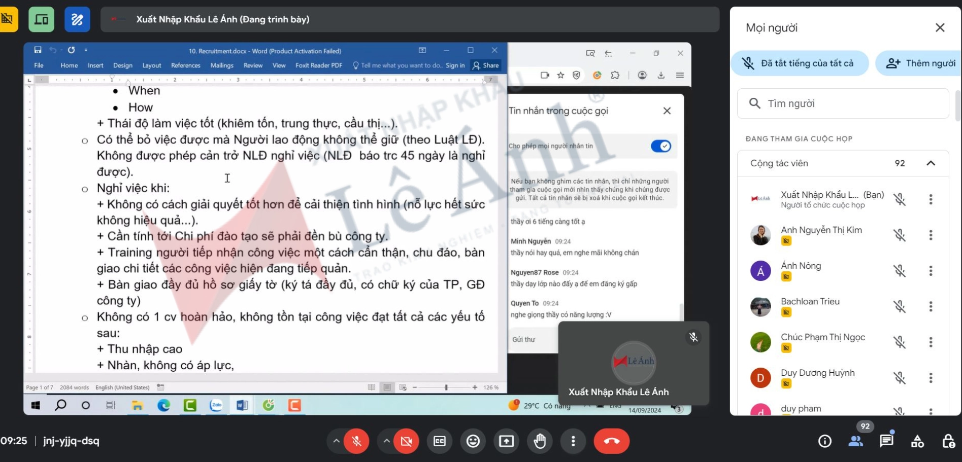 WORKSHOP THÁNG 9/2024: Xin Việc Xuất Nhập Khẩu Không Khó - Bí Kíp Tiếp Bước Thành Công