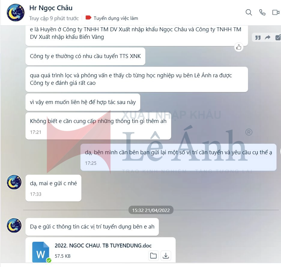 phan hoi khoa hoc xuat nhap khau tai phuong ha dong