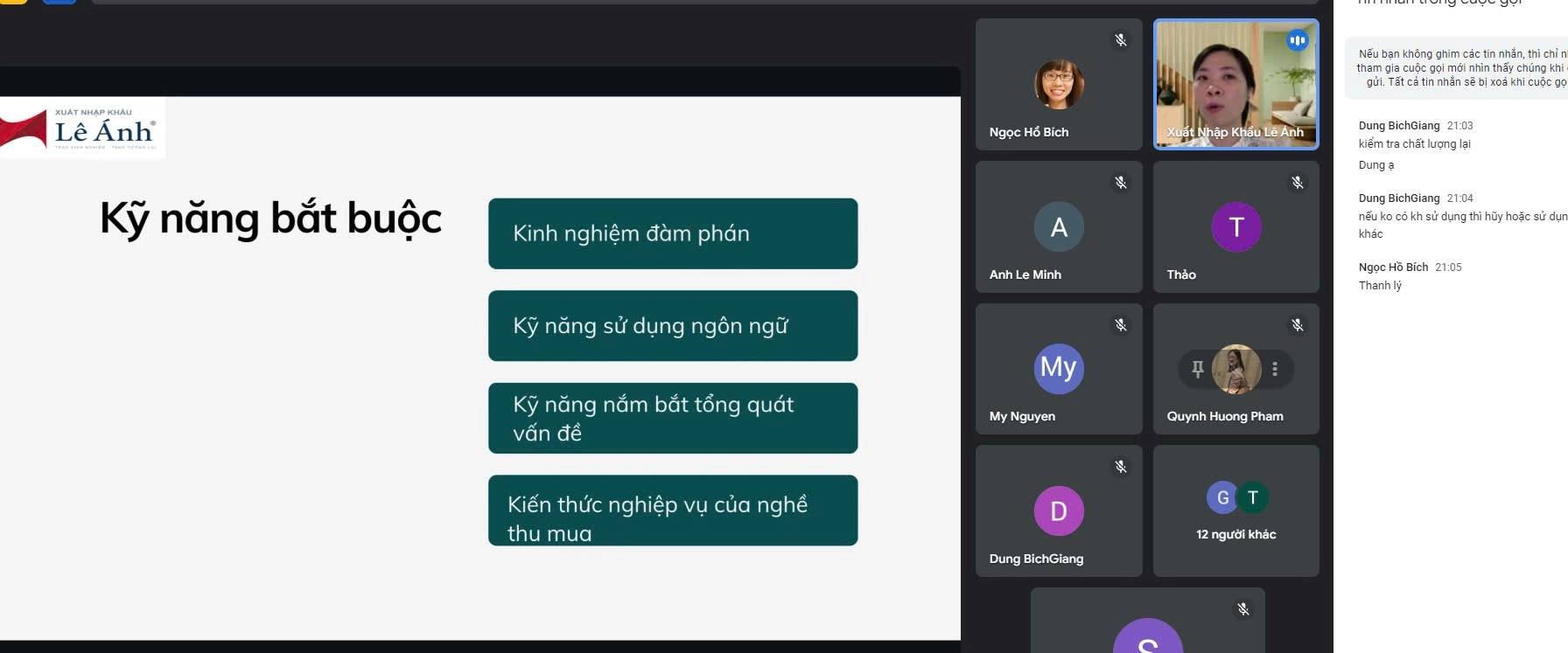 Khóa học mua hàng quốc tế
