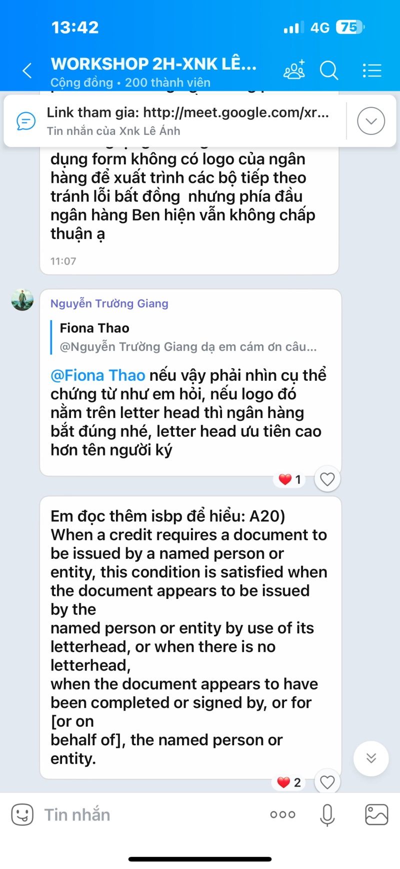 Hình ảnh bình luận